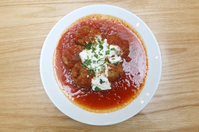 Meatballs with Ricotta.