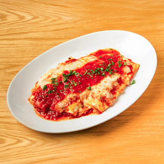 Baked Manicotti Parmigiana